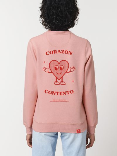 CORAZÓN CONTENTO organic unisex sweatshirt