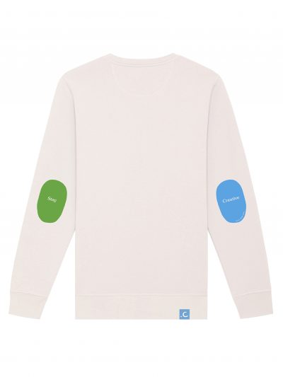 STAY CREATIVE organic unisex sweatshirt